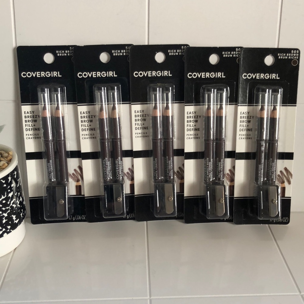COPY - Cover Girl Eye Brow Pencils 5 Packs